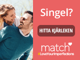 Hitta kärleken hos match.com - prova gratis i 3 dagar!